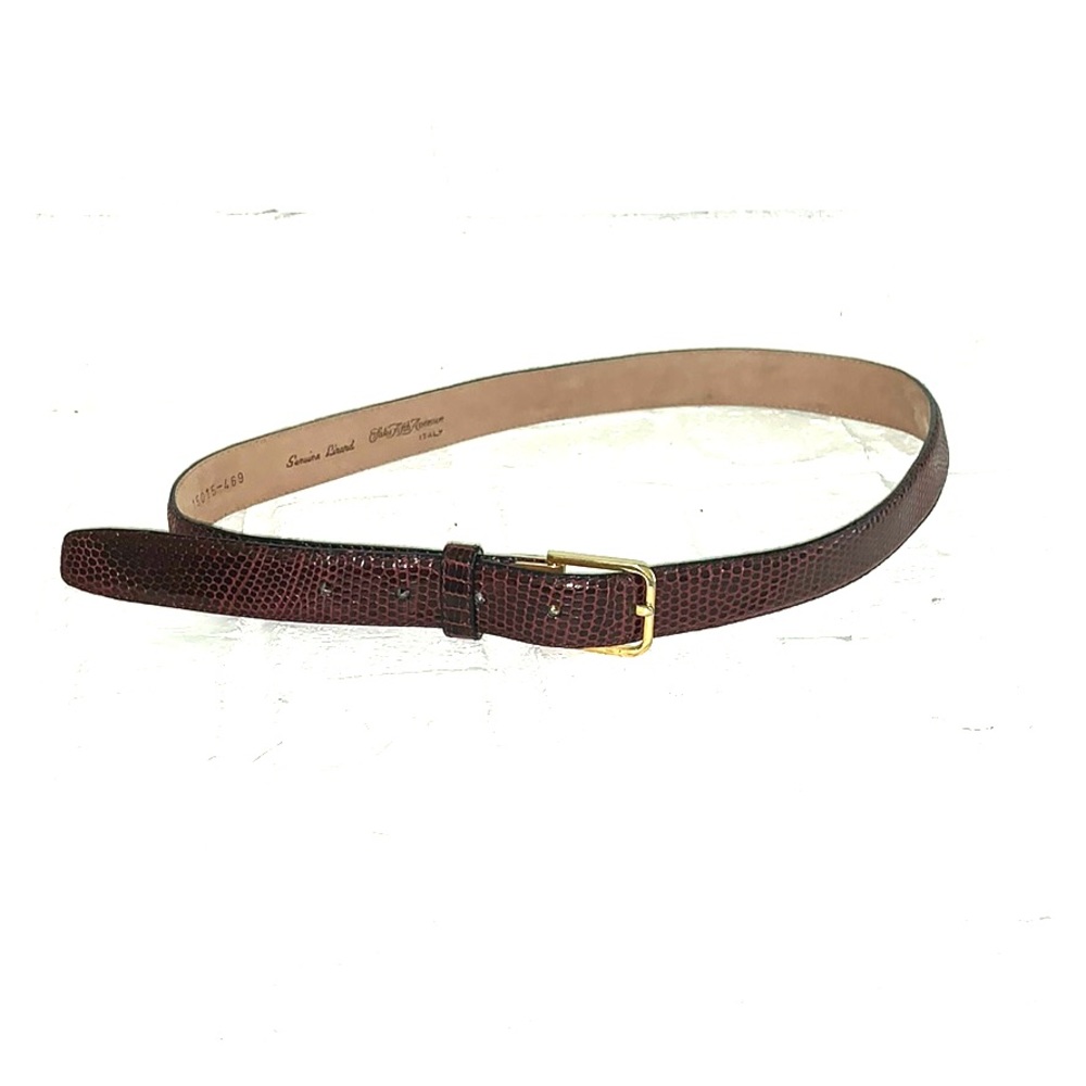 Saks Fifth Avenue Lizard Belt